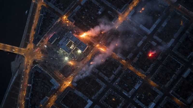 Russian ballistic missiles strike Kyiv injuring six people