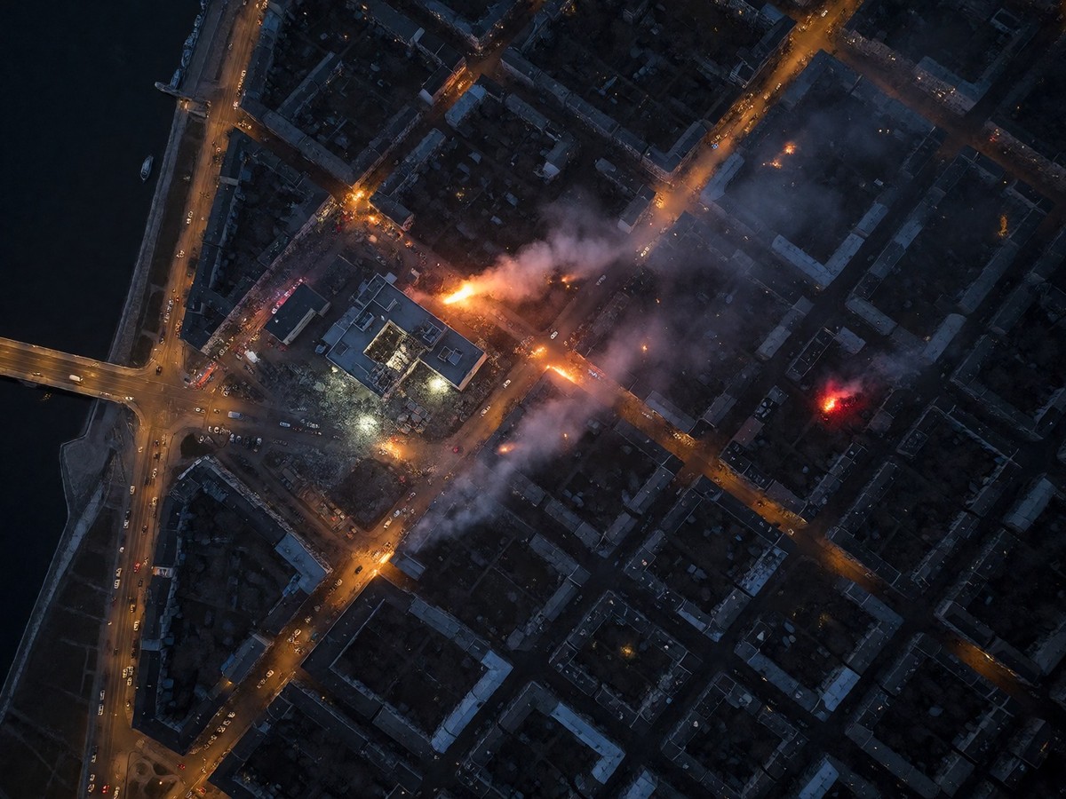 Russian ballistic missiles strike Kyiv injuring six people