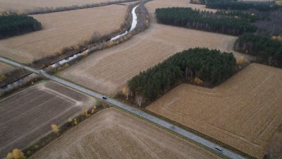 Ukrainian drone enters Lithuanian airspace and hits a car