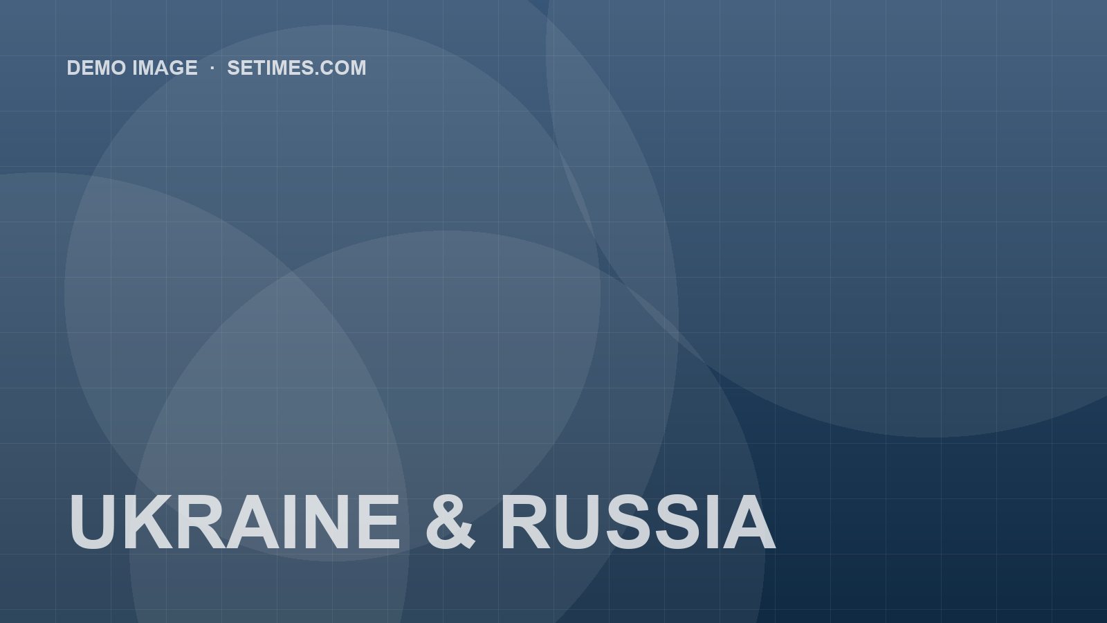 Demo illustration: Diplomats outline conditions for a new round of peace talks